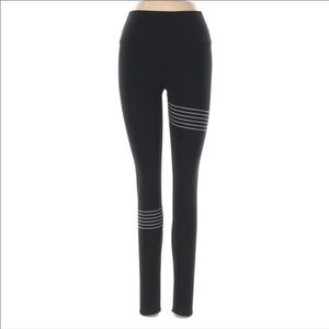 ALO YOGA Black Vapor Leggings Hailey Bieber Small